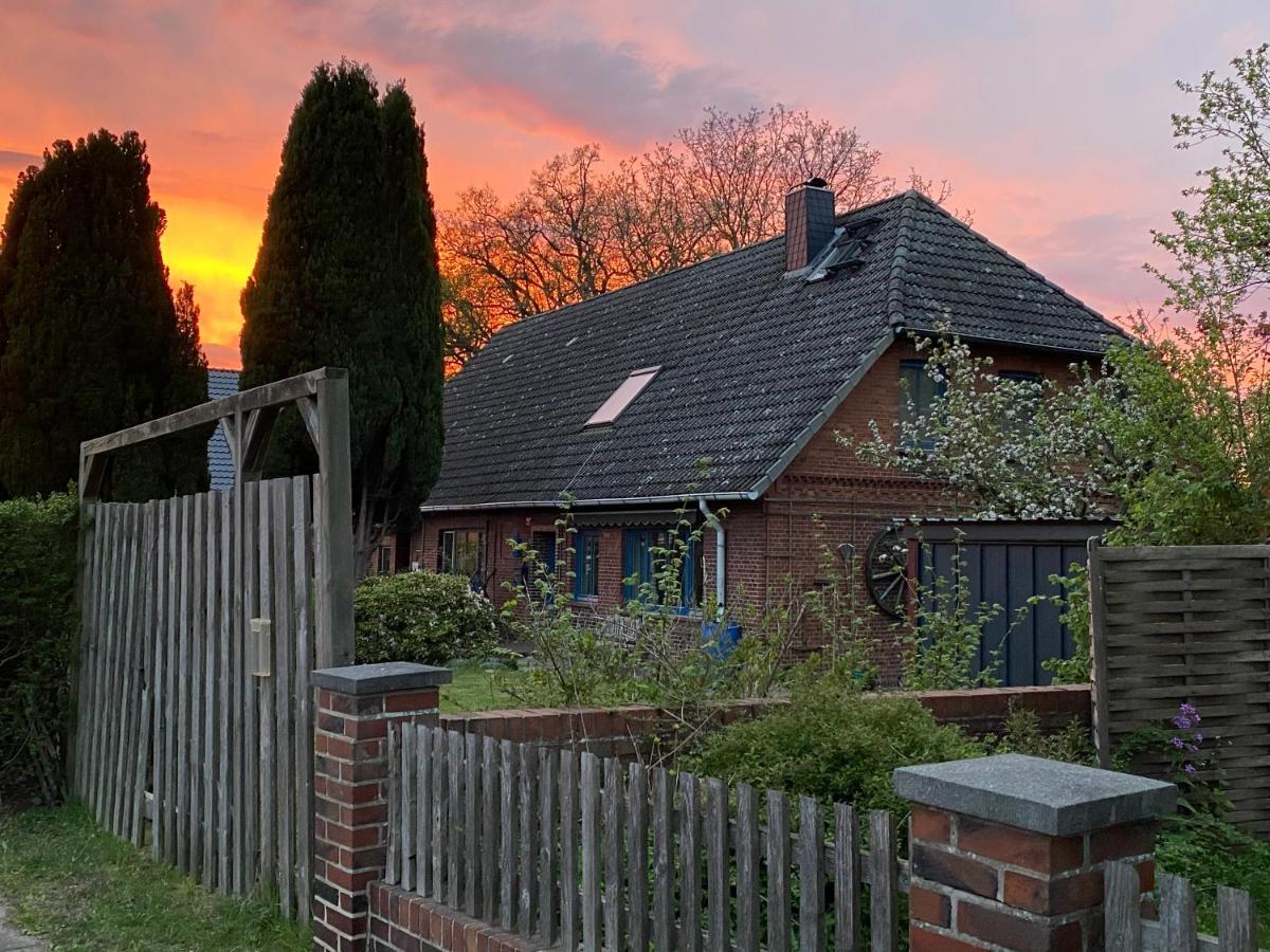 HUUS UTSPANN FeWo mit Terrasse - 23 km vor Hamburg - Seevetal Exterior foto